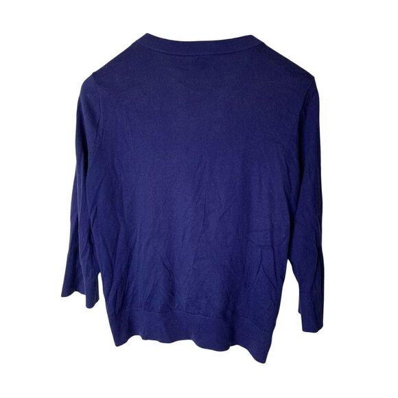 Kate Spade Tula cardigan sweater live colorfully beaded bejeweled size XL NEW - Picture 2 of 4